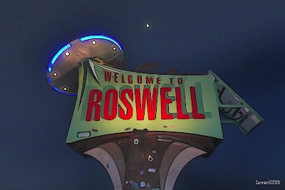 Roswell Historical Marker