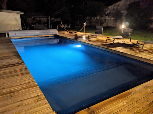 Photo de Ty Glaz location : maison vacances avec piscine,jacuzzi au guilvinec finistere à Treffiagat (29730)