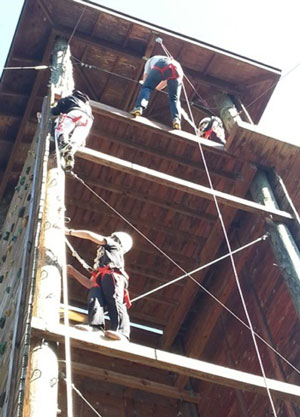 Outdoor Pursuits Ropes Course
