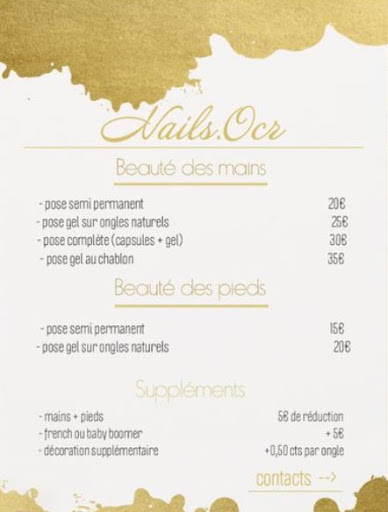 Nails OCR - Visual