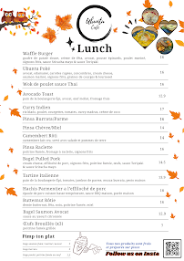 Menu UBUNTU CAFE Page 1