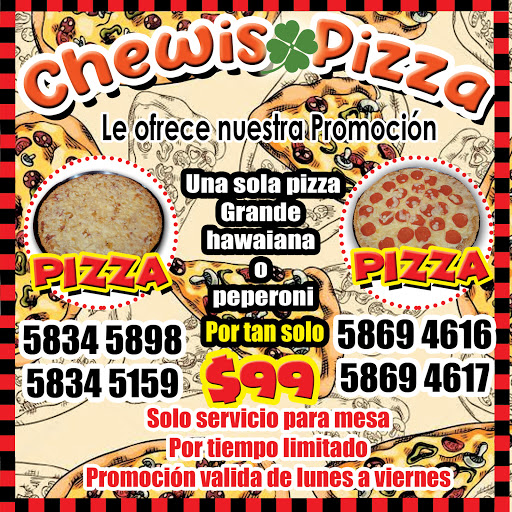 Chewis Pizza's - Thumbnail