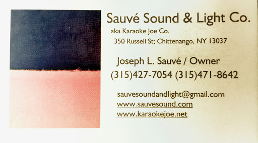 Sauvé Sound & Light Co. aka Karaoke Joe Co. - Thumbnail