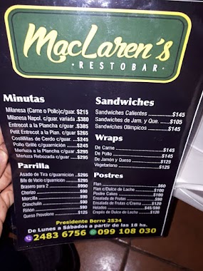 Maclaren´s Restobar, Author: Gabriel Acosta