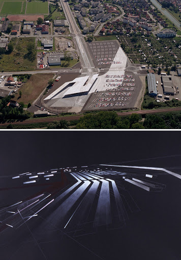 Hoenheim Nord terminus & car park by Zaha Hadid - Thumbnail