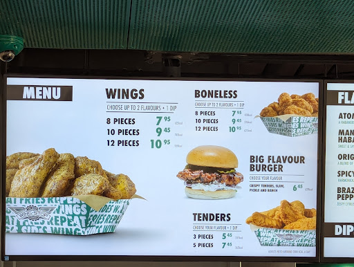 Wingstop Bluewater - Visual
