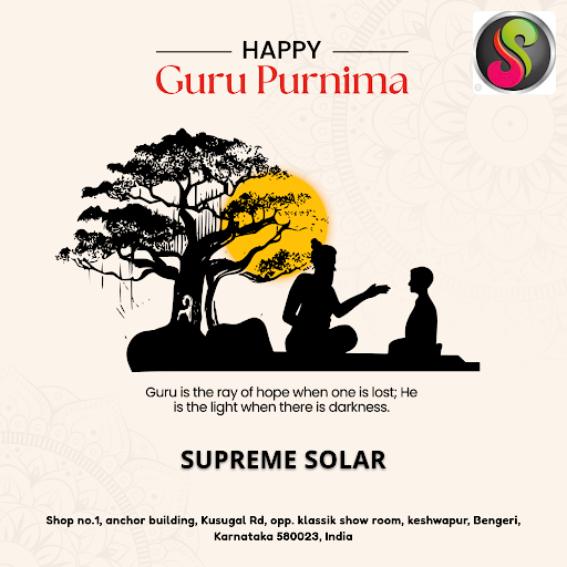 On Guru Purnima, Supreme Solar honors our guiding experts in solar hot water manufacturing. Trust… post image
