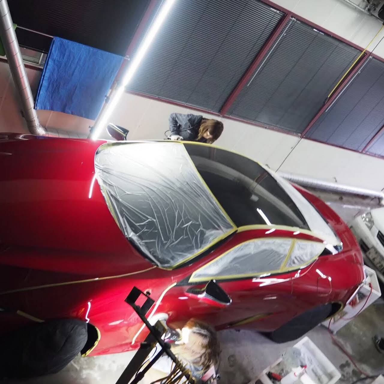 トータルカーオフィスブレイク 帯広 板金塗装 コーティング 自動車販売店