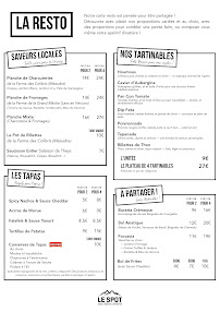 Menu Le Spot Page 2
