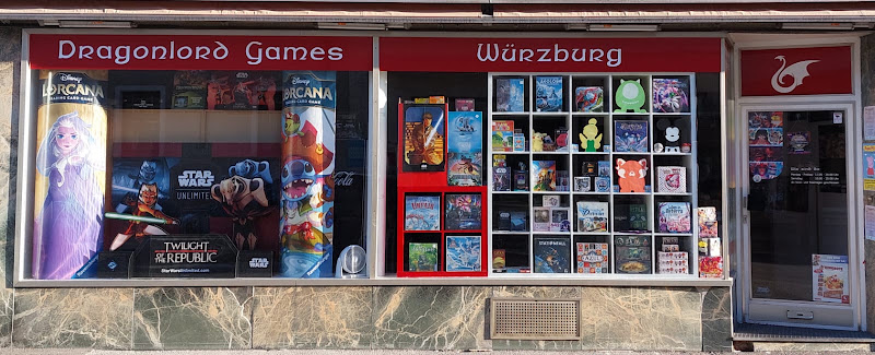 Spielwarengeschäft Dragonlord Games Würzburg in Deutschland