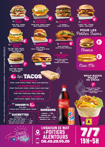 Photo 1 - Burger Tacos by night 86
