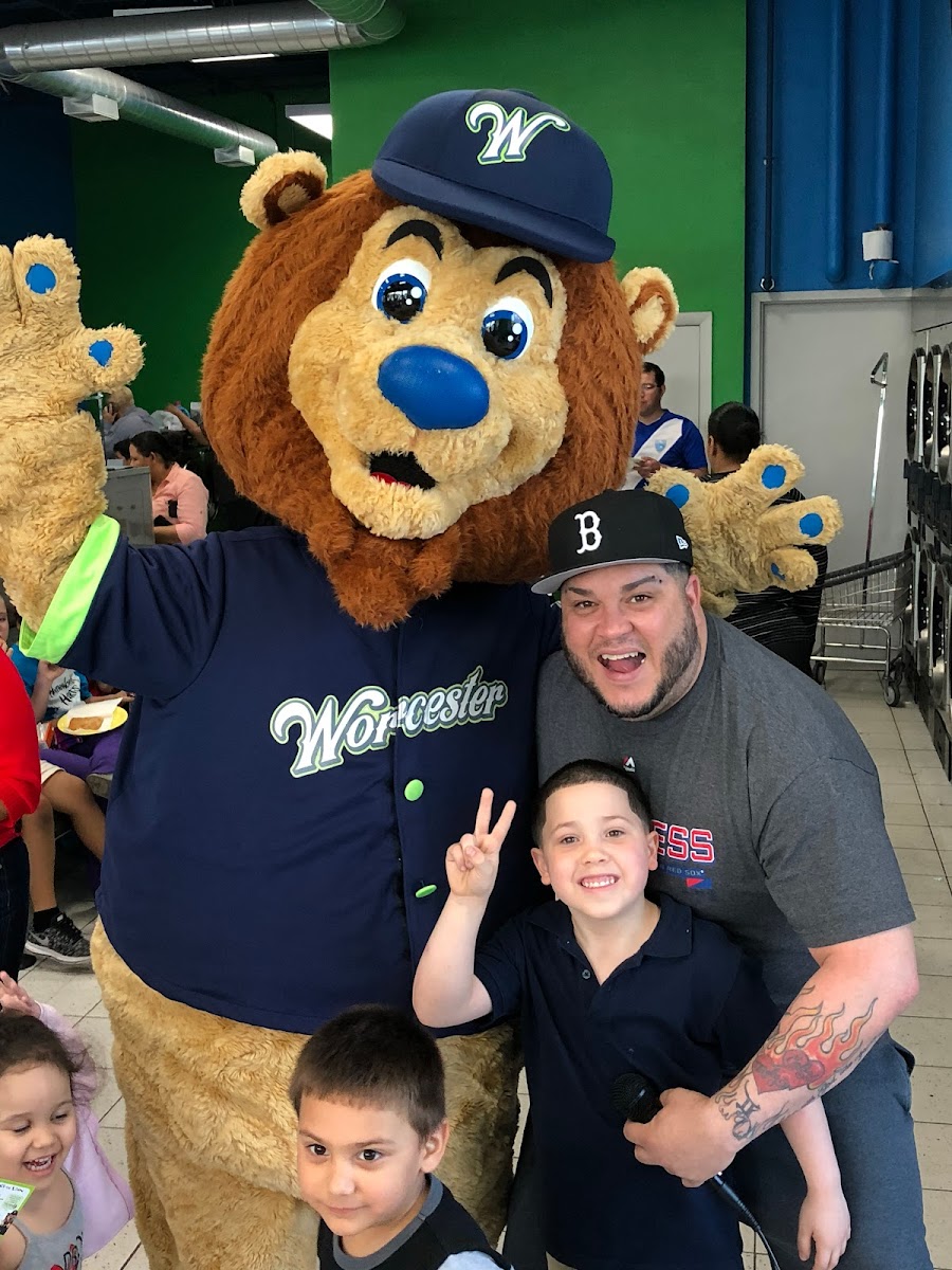 Clean laundry equipment at Suds Up Laundromat in Worcester, MA