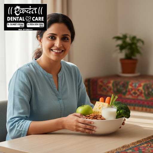 Healthy teeth start in your kitchen. At Ekdant Dental Care in Sneh Nagar, Jabalpur, we guide fami… post image