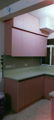 Saifi interior decorator Gurgaon modular kitchen 3D panel border post image