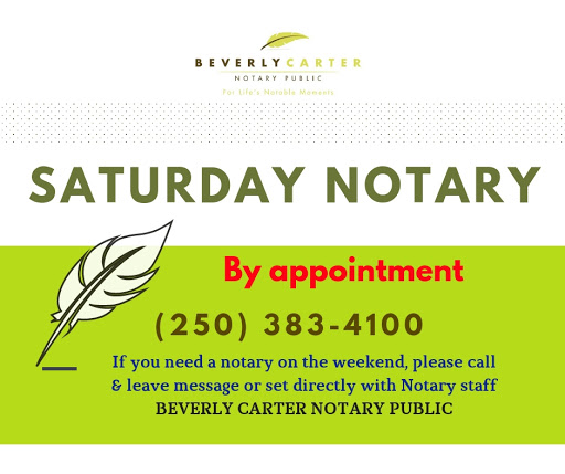 Beverly Carter Notary Public - Thumbnail