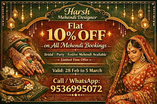 Bridal Mehndi Special Offers post image