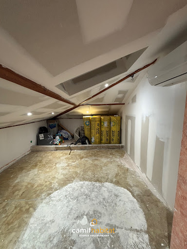 Fin de chantier sous les toits ! Les travaux...