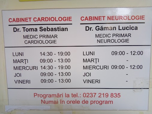 Cabinet Cardiologie Dr Toma Sebastian, Author: CODITA Mihaela