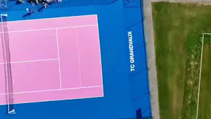 Photo n°2 de TC du Grandvaux à Saint-Laurent-en-Grandvaux (Club de tennis)