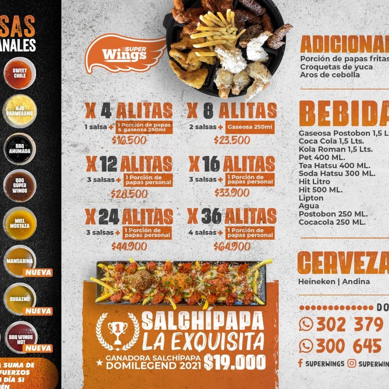 Alitas Super Wings Barrio el Socorro - El mejor sitio de ALITAS de pollo en  Cartagena