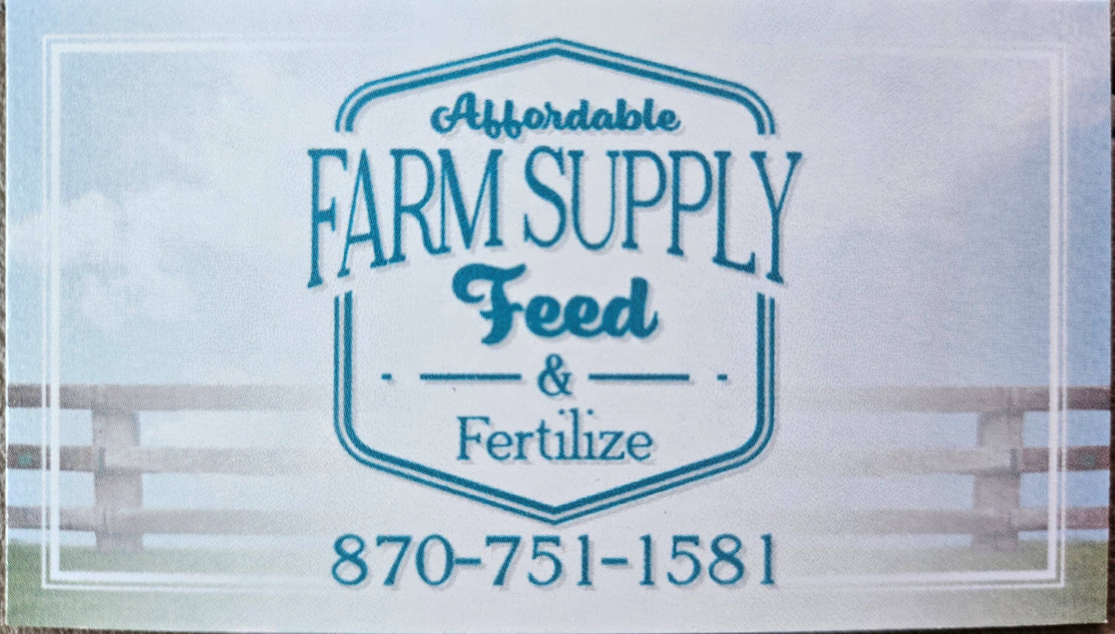 Affordable Farm Supply