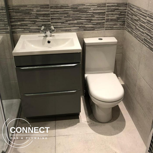 Connect Gas and Plumbing