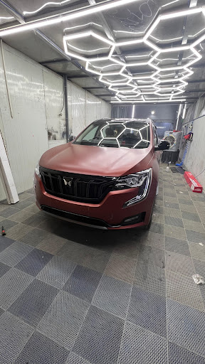 Just completed a full-body Matte PPF (Paint Protection Film) installation on this stunning XUV 70…