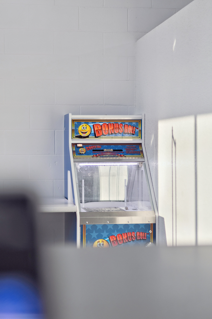 Clean laundry equipment at Southside Suds in Janesville, WI