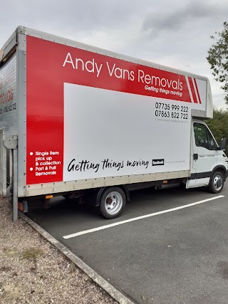 Andy Vans Removals Belper