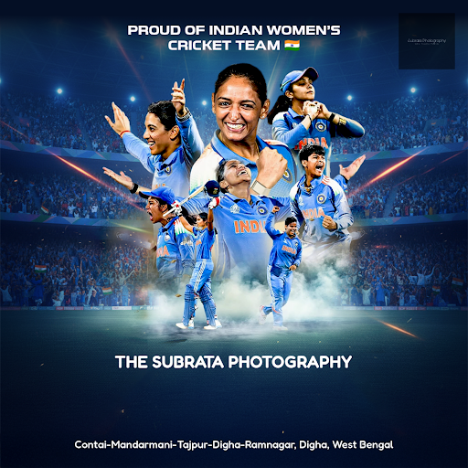As a proud moment for Indian women's cricket team, we at The Subrata Photography, Digha, celebrat…