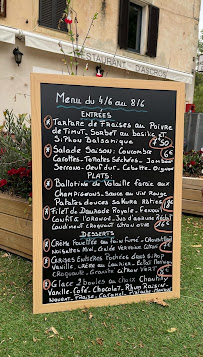 Menu Chez Anouk, Bar Restaurant D'Ascros Page 6