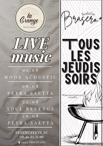 Menu Restaurant La Grange Page 2