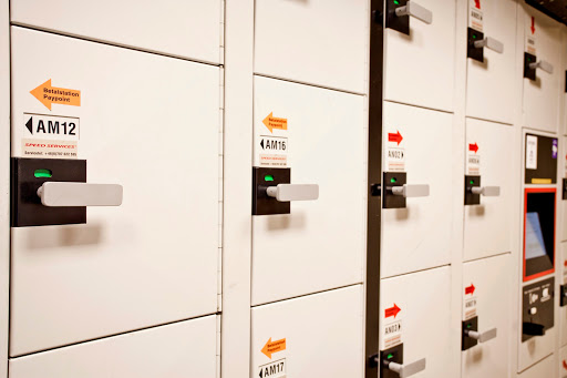 Storage lockers Karlstad Central Station - Thumbnail
