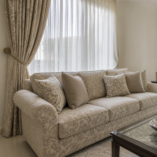 Transform your living room with custom sofa upholstery that blends beautifully with your curtains… post image