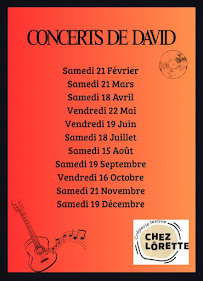 Menu CHEZ LÔRETTE Page 14