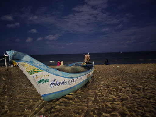 World's Second Longest Urban Beach - Marina Beach point - Thumbnail