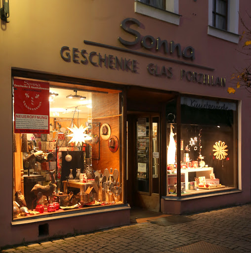 Sonna - Geschenke & Haushaltswaren, Glas Porzellan