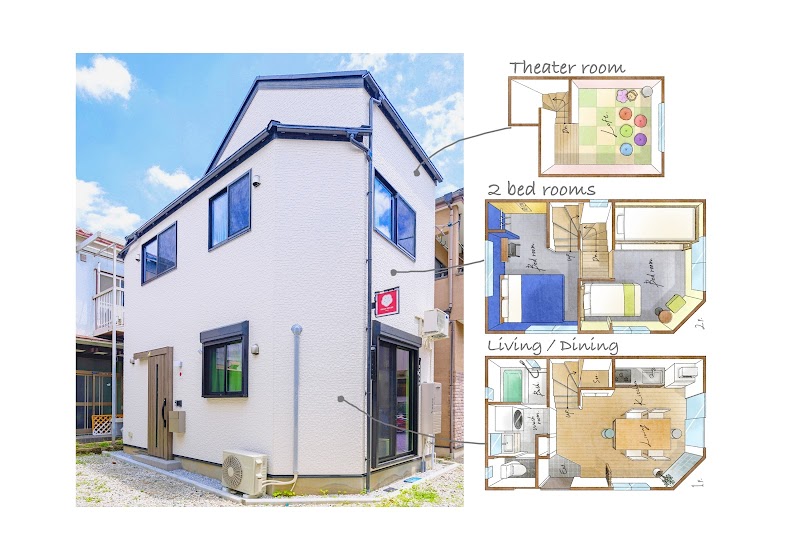 HANA HOUSE Tokyo - Private House near Haneda Airport