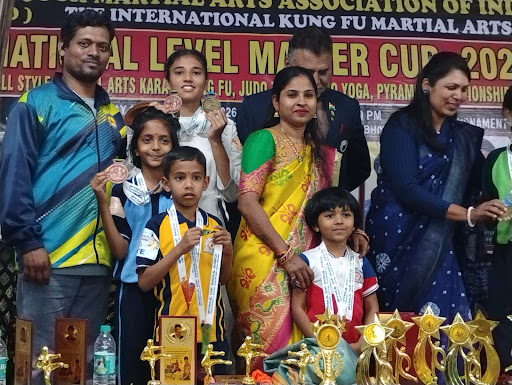 R J SPORTS AND EDUCATIONAL RESEARCH CENTRE kungfu team winner 2026 at National Level championship