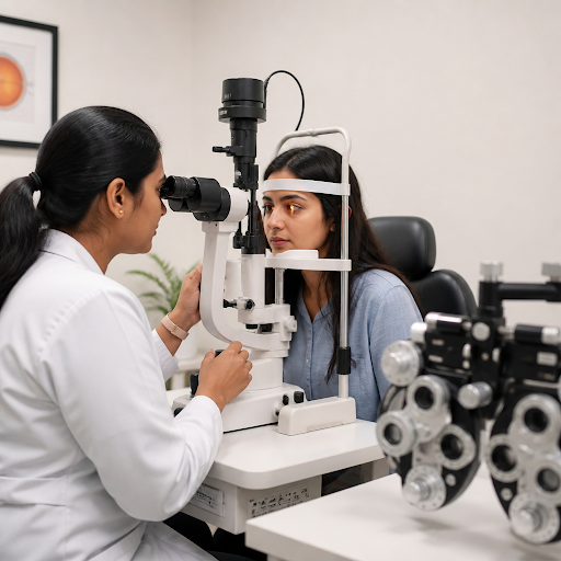 Regular eye check ups are essential to keep your vision clear and comfortable. At IKSHANA EYE CAR… post image