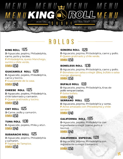 King roll sushi - Visual