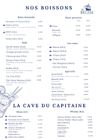 Menu LE BELEM Page 3