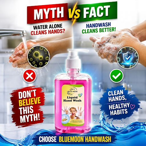 🧼 Handwash Myth vs Fact – Is Water Alone Enough? post image