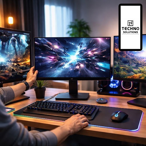 Building a powerful gaming setup starts with the right monitor. At techno solutions in Amritsar,… post image