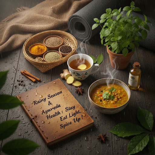 Stay dry and radiant this rainy season with Shree Vishwasudha Ayurvedic Clinic's expert health ti… post image