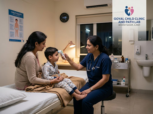 When your child suddenly develops high fever, vomiting, or infection symptoms at night, you need…