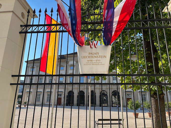 HBO's The Regime filming in Gartenpalais Liechtenstein