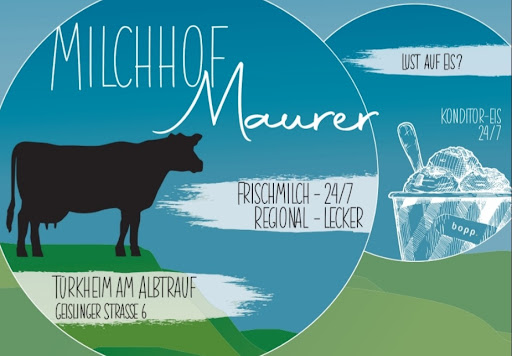 MILCHHOF Maurer MILCH / EIS / FLEISCH / WURST / EIER / GETRÄNKE / KÄSE / JOGHURT /.... - Thumbnail