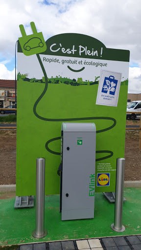 Borne de recharge pour véhicule électrique LIDL