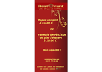 Menu restaurant les berges de l'Allier Page 1